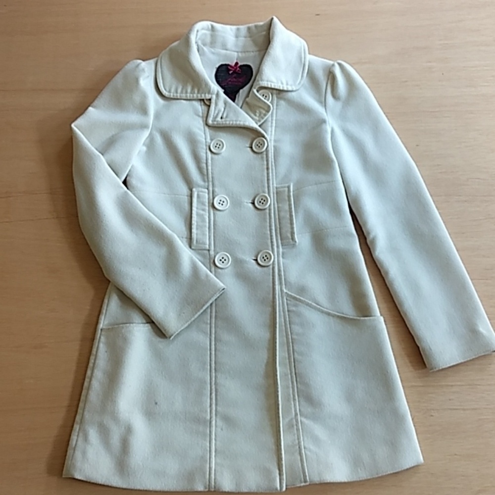 Jack By Dakota Double Breasted Cream Coat
